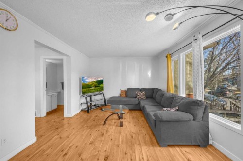 172 Templehill Drive Ne, Calgary, AB - Indoor Photo Showing Living Room