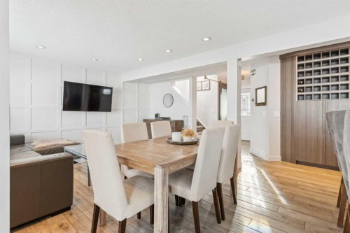 157 Chaparral Court Se, Calgary, AB - Indoor Photo Showing Dining Room