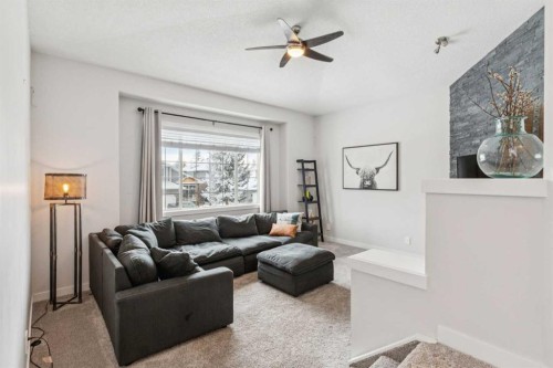 157 Chaparral Court Se, Calgary, AB - Indoor Photo Showing Living Room