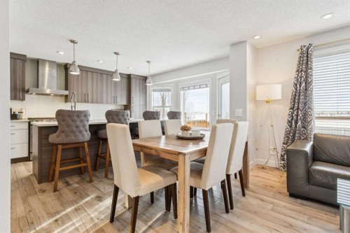 157 Chaparral Court Se, Calgary, AB - Indoor Photo Showing Dining Room