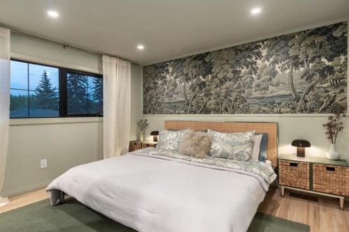1011 Lake Wapta Way Se, Calgary, AB - Indoor Photo Showing Bedroom