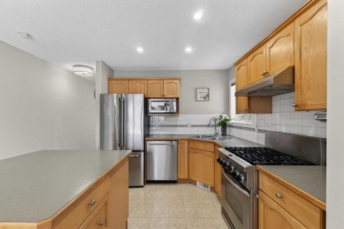 78 Tarington Close Ne, Calgary, AB - Indoor Photo Showing Kitchen With Double Sink