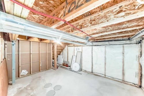 340 Morningside Crescent Sw, Airdrie, AB - Indoor Photo Showing Basement