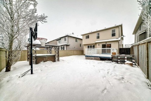 340 Morningside Crescent Sw, Airdrie, AB - Outdoor With Deck Patio Veranda With Exterior