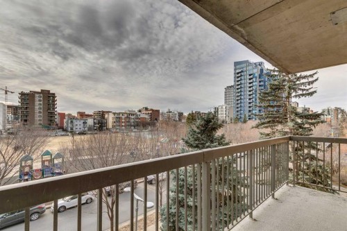 403-220 13 Avenue Sw, Calgary, AB - Outdoor With Balcony