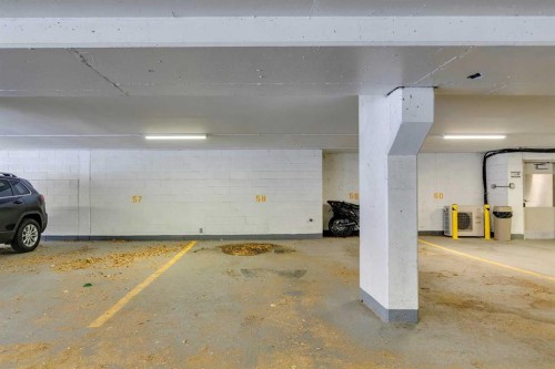 403-220 13 Avenue Sw, Calgary, AB - Indoor Photo Showing Garage