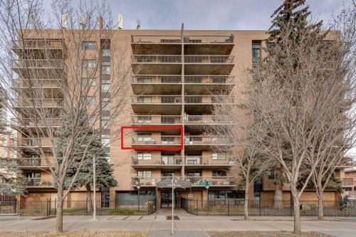 403-220 13 Avenue Sw, Calgary, AB - Outdoor With Balcony With Facade