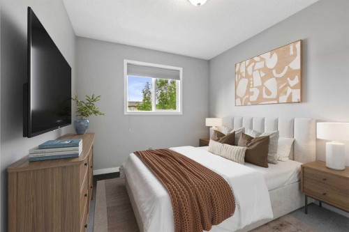 103 Sandarac Place Nw, Calgary, AB - Indoor Photo Showing Bedroom