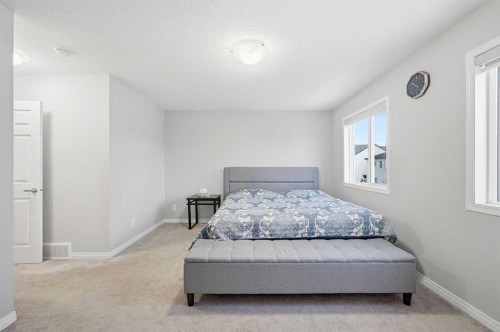 9 Osborne Link, Airdrie, AB - Indoor Photo Showing Bedroom