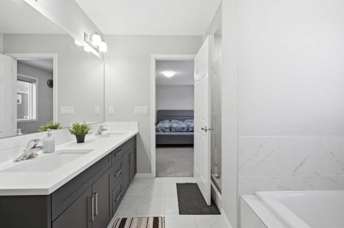9 Osborne Link, Airdrie, AB - Indoor Photo Showing Bathroom