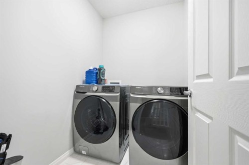 9 Osborne Link, Airdrie, AB - Indoor Photo Showing Laundry Room
