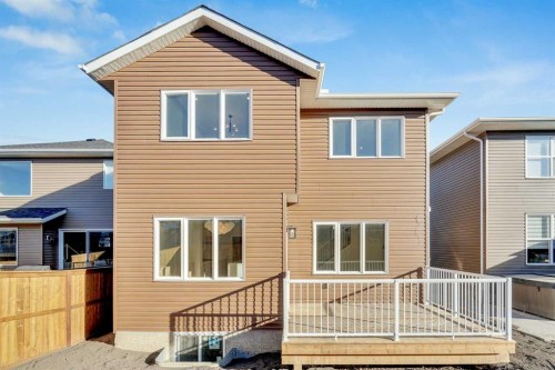 566 Rivercrest View, Cochrane, AB - Outdoor With Exterior