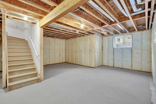 566 Rivercrest View, Cochrane, AB - Indoor Photo Showing Basement