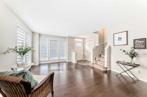 119 Auburn Meadows Walk Se, Calgary, AB - Indoor Photo Showing Living Room