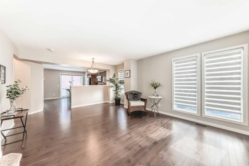 119 Auburn Meadows Walk Se, Calgary, AB - Indoor Photo Showing Living Room