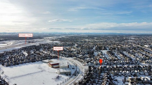 8 Copperfield Manor Se, Calgary, AB - Outdoor With View