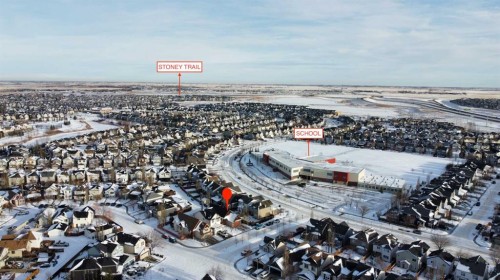 8 Copperfield Manor Se, Calgary, AB - Outdoor With View