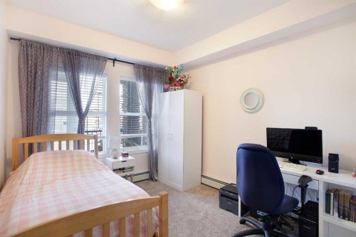 103-200 Cranfield Common Se, Calgary, AB - Indoor Photo Showing Bedroom