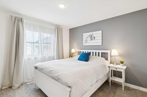 180 Walden Path Se, Calgary, AB - Indoor Photo Showing Bedroom