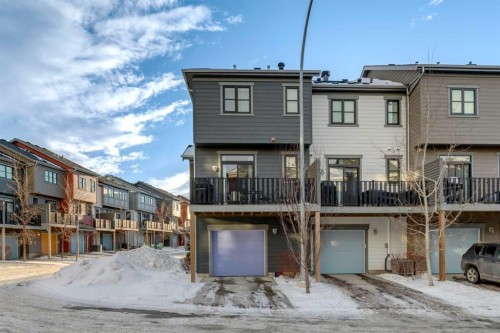 180 Walden Path Se, Calgary, AB - Outdoor With Deck Patio Veranda With Facade