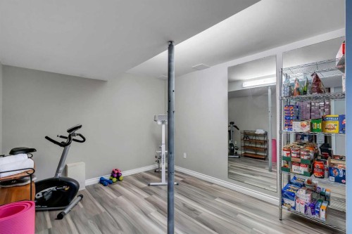 103 Bermuda Way Nw, Calgary, AB - Indoor Photo Showing Gym Room