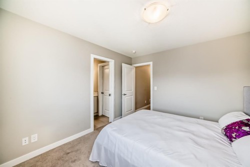 559 Cornerstone Avenue Ne, Calgary, AB - Indoor Photo Showing Bedroom