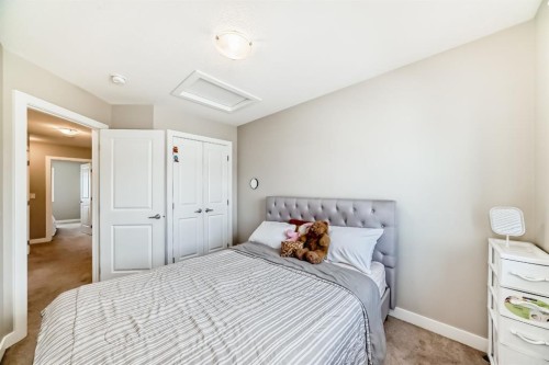 559 Cornerstone Avenue Ne, Calgary, AB - Indoor Photo Showing Bedroom