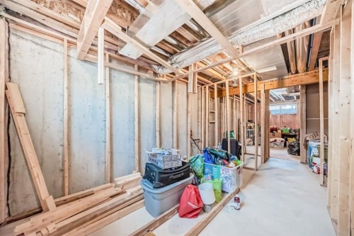 559 Cornerstone Avenue Ne, Calgary, AB - Indoor Photo Showing Basement