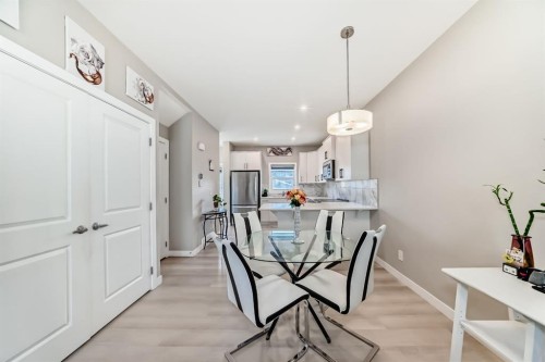 559 Cornerstone Avenue Ne, Calgary, AB - Indoor Photo Showing Dining Room