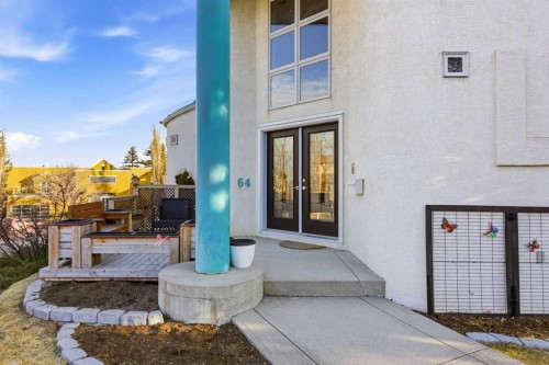 64 Patterson Mews Sw, Calgary, AB - Outdoor With Deck Patio Veranda With Exterior