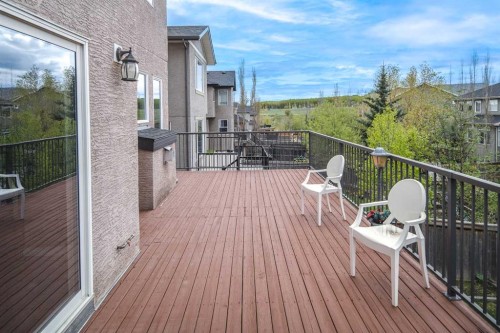 105 Aspen Stone Road Sw, Calgary, AB - Outdoor With Deck Patio Veranda With Exterior