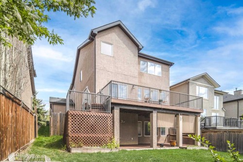 105 Aspen Stone Road Sw, Calgary, AB - Outdoor With Deck Patio Veranda With Exterior