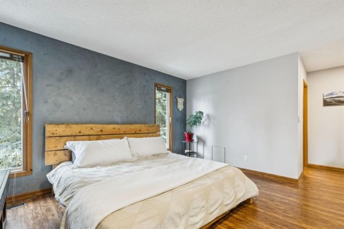 715 Coach Bluff Crescent Sw, Calgary, AB - Indoor Photo Showing Bedroom