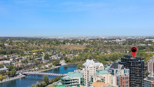 103-730 2 Avenue Sw, Calgary, AB - Outdoor With Body Of Water With View