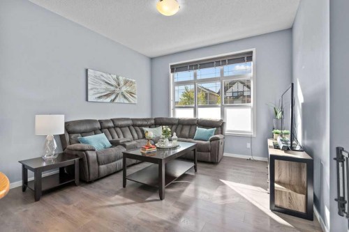 103 Masters Heights Se, Calgary, AB - Indoor Photo Showing Living Room