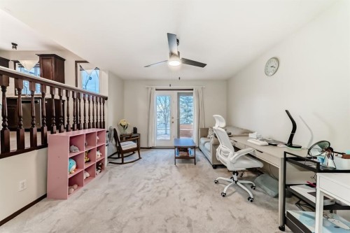 3708 Douglas Ridge Way Se, Calgary, AB - Indoor Photo Showing Office