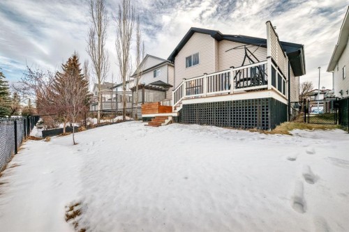3708 Douglas Ridge Way Se, Calgary, AB - Outdoor With Deck Patio Veranda