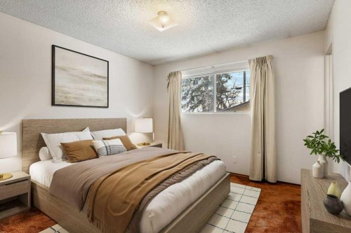 1151 Marcombe Crescent Ne, Calgary, AB - Indoor Photo Showing Bedroom