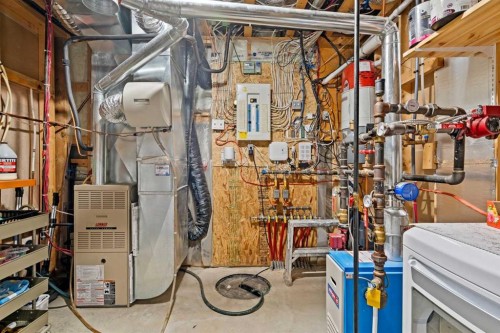 140 Allen Crescent, Vulcan, AB - Indoor Photo Showing Basement