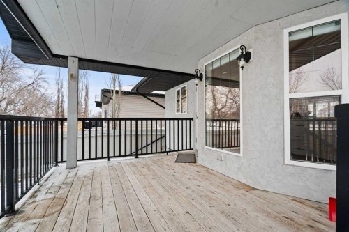 140 Allen Crescent, Vulcan, AB - Outdoor With Deck Patio Veranda With Exterior
