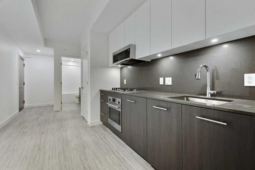 810-730 2 Avenue Sw, Calgary, AB - Indoor Photo Showing Kitchen With Upgraded Kitchen