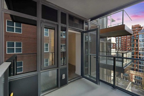 810-730 2 Avenue Sw, Calgary, AB - Outdoor With Balcony With Exterior