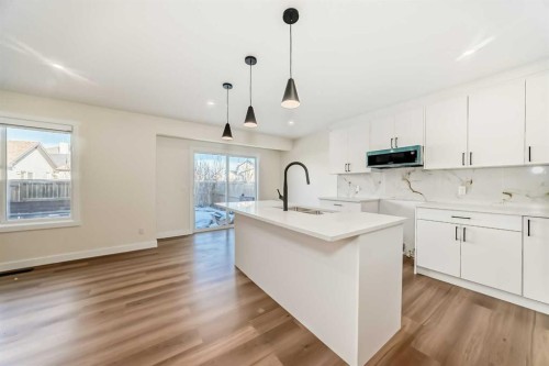 936 Cranston Drive Se, Calgary, AB - Indoor Photo Showing Kitchen