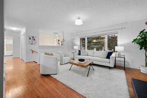 3251 Bearspaw Drive Nw, Calgary, AB - Indoor Photo Showing Living Room