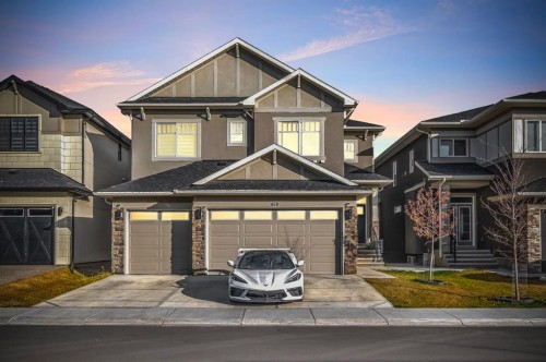 459 Savanna Way Ne, Calgary, AB - Outdoor With Facade