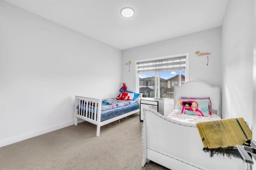 459 Savanna Way Ne, Calgary, AB - Indoor Photo Showing Bedroom