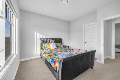 459 Savanna Way Ne, Calgary, AB - Indoor Photo Showing Bedroom