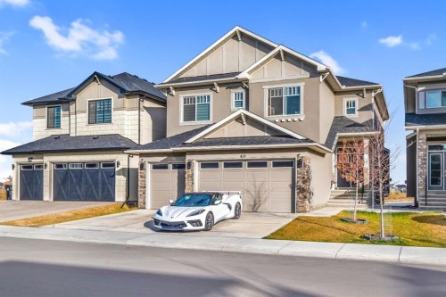 459 Savanna Way Ne, Calgary, AB - Outdoor With Facade