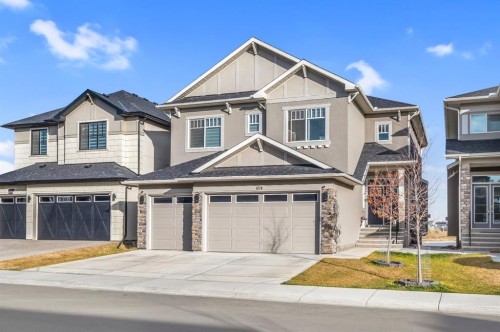 459 Savanna Way Ne, Calgary, AB - Outdoor With Facade