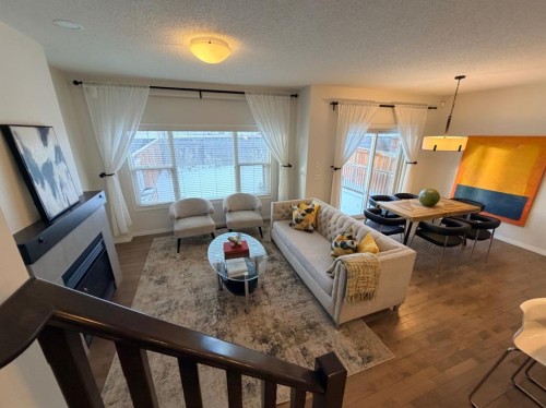 188 Walden Parade Se, Calgary, AB - Indoor Photo Showing Living Room